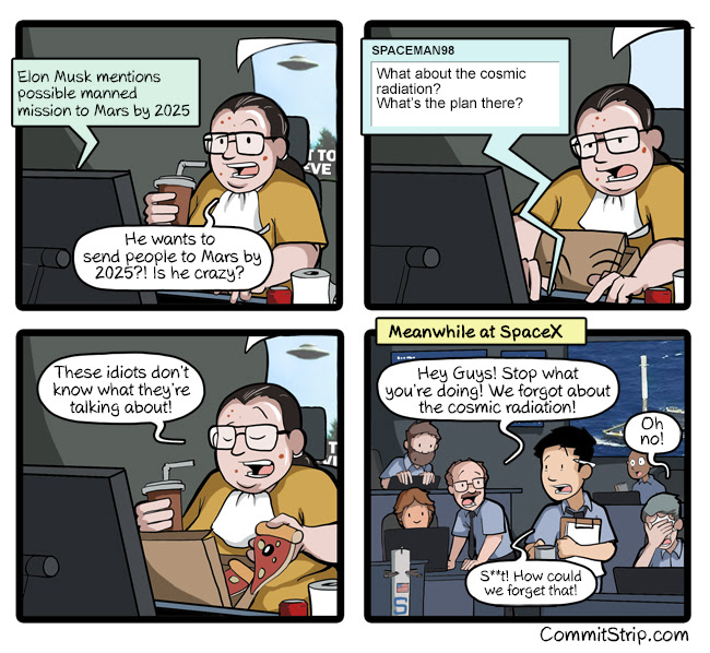 Ми забули про космічну радіацію 